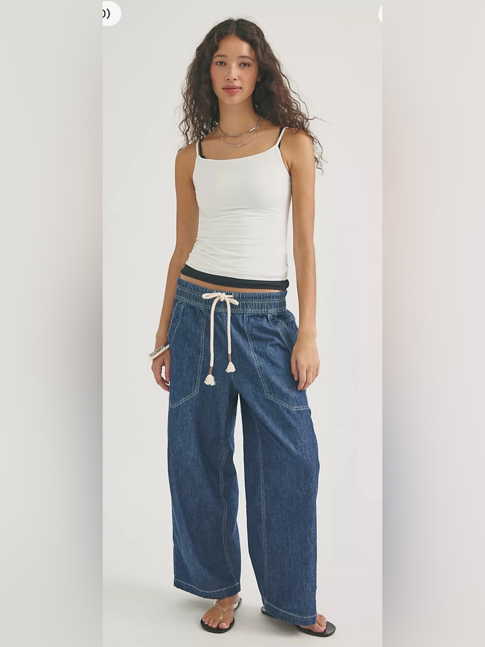 We The Free Easy Peasy Pull On Denim